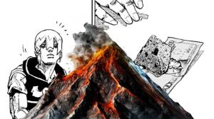 The JOJOLands Examines Its Mysterious “Lava Rock” in New Chapter