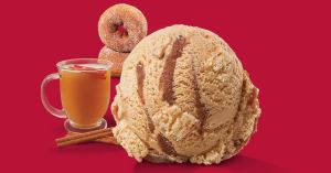 Baskin-Robbins Offering Apple Cider Donut as Its October Flavor of the Month