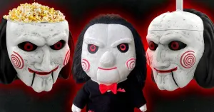 Saw X: Cinemark Releasing Billy the Puppet Popcorn Buckets