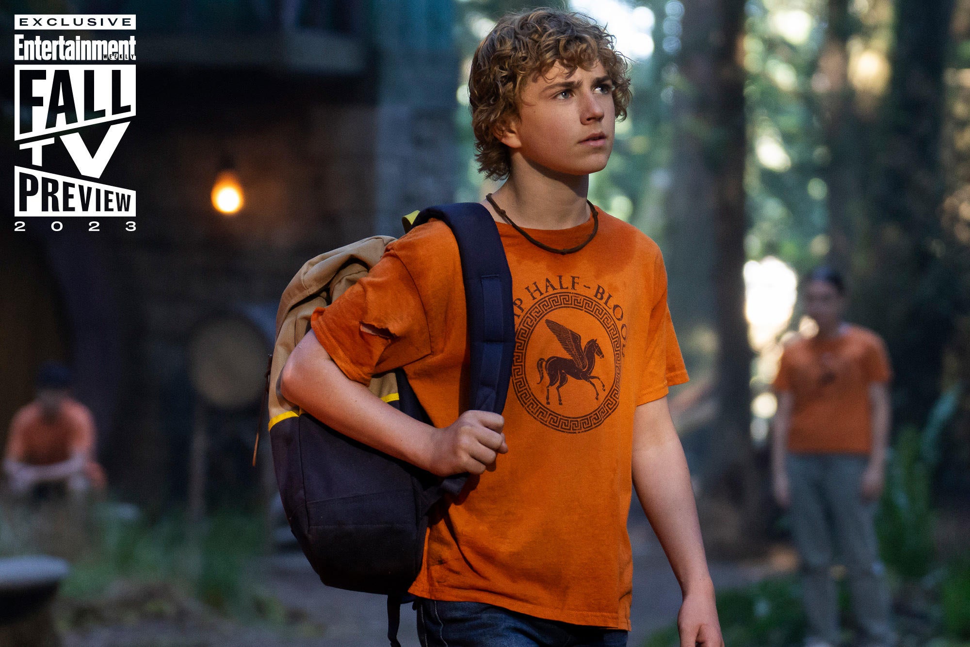 Photos: Best Look Yet at Percy Jackson, Annabeth Chase, and Grover ...