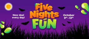 Chuck E. Cheese Announces “Five Nights of Fun” Halloween Event