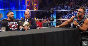 LA Knight Takes a Shot at Roman Reigns’ Infamous ‘Sufferin Succotash’ Promo on WWE SmackDown