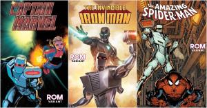 Hasbro’s Rom Returns to Marvel on New Variant Cover Series