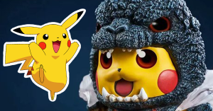 Pikachu Meets Godzilla in Epic New Pokemon Statue