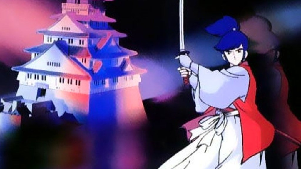 The cover of famicom game The Mysterious Murasame Castle
