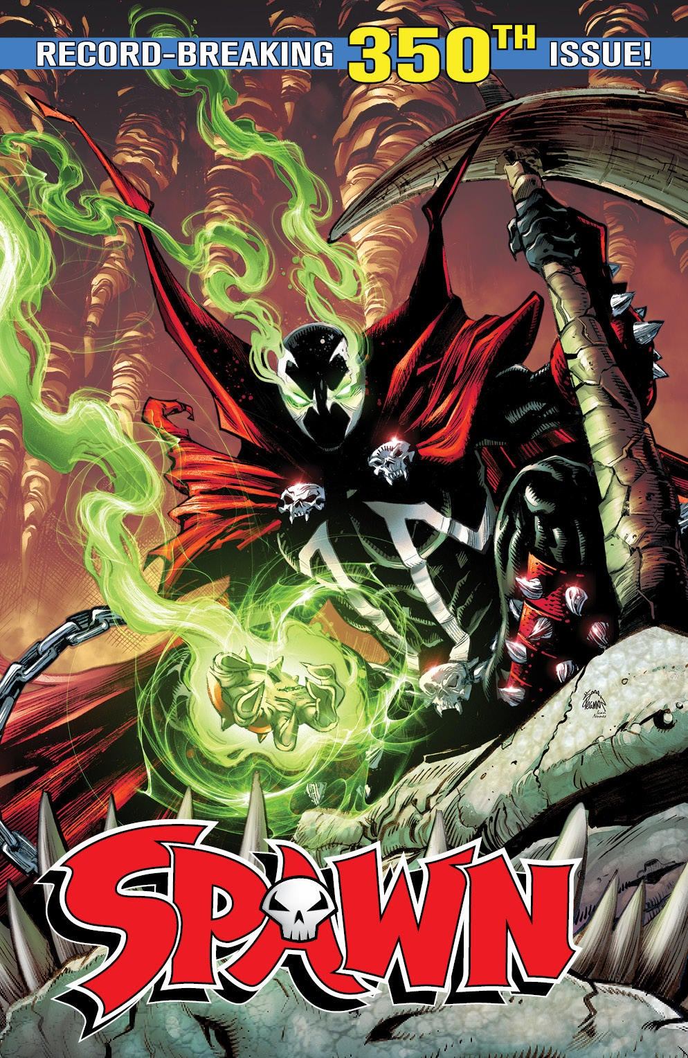 Todd McFarlane Talks Spawn #350, Reveals Covers (Exclusive) - ComicBook.com