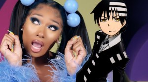 Megan Thee Stallion Takes On Soul Eater in New Halloween Fit