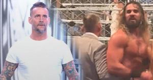 Watch a Furious Seth Rollins Yell at CM Punk During WWE Survivor Series Return