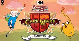 Cryptozoic Launches Adventure Time Card Wars 10th Anniversary Kickstarter