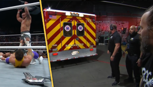 AEW Full Gear: MJF and Samoa Joe Retain ROH Tag Titles With Help From Adam Cole, MJF Stretchered Out Following Post-Match Attack