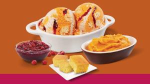 Baskin-Robbins Debuts Turkey Day Fixin’s As November Flavor of the Month, Brings Back Turkey Cake