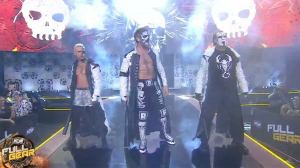 AEW Full Gear: Sting, Adam Copeland & Darby Allin Victorious Over Christian Cage, Nick Wayne, and Luchasaurus