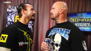 Report: WWE Internally Pushing for Match Between CM Punk and Stone Cold Steve Austin