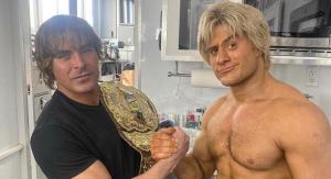 MJF Shares Photos With Zac Efron on Set of The Iron Claw