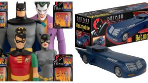 Batman: The Animated Series Retro 5 Points Figure Wave Includes The Batmobile