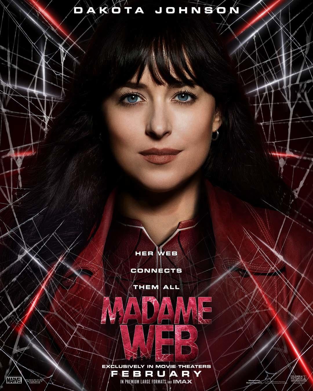 Madame Web Posters Highlight the Spider-Man Spinoff Cast - ComicBook.com