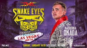 TNA Announces Kazuchika Okada Will Appear at TNA Snake Eyes