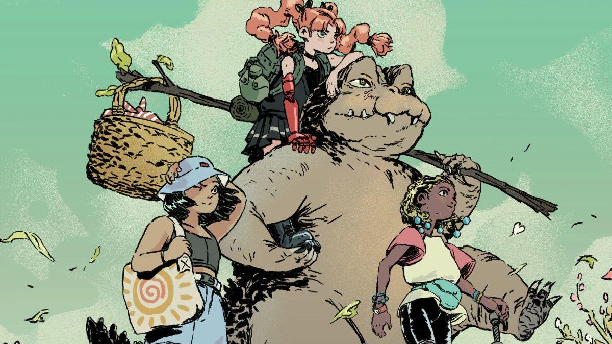 Godzilla: Monster Island Summer Camp's Rosie Knight, Oliver Ono