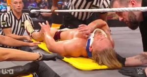 WWE NXT’s Ilja Dragunov Carried Out of the Ring on Stretcher After Sudden Injury