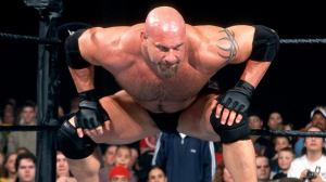 WWE Hall of Famer Goldberg Spears Fan at Atlanta Falcons Game