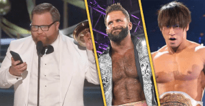 Paul Walter Hauser Calls Out Matt Cardona, AEW’s Kota Ibushi During Emmy Acceptance Speech