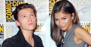 Tom Holland and Zendaya Rewatch Spider-Man Debut