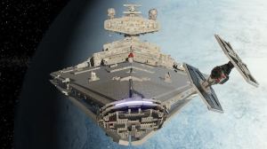 LEGO Fortnite Player Builds Star Wars Star Destroyer In-Game