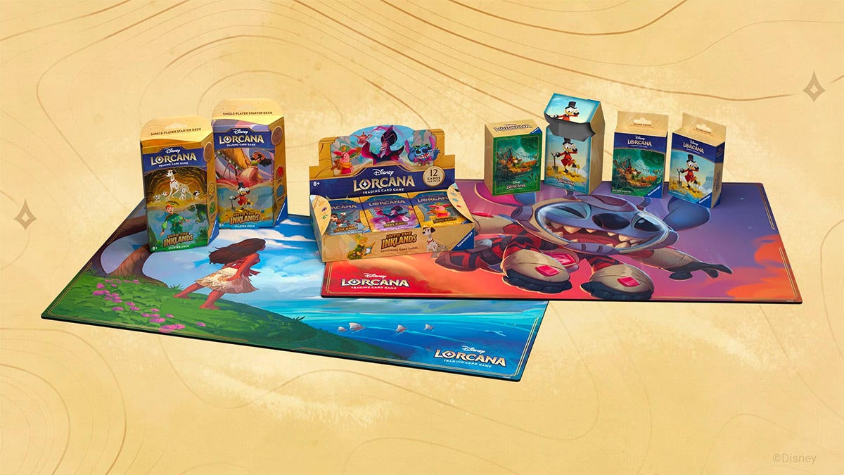 lorcana booster box packs Lorcana TCG: Into the Inklands