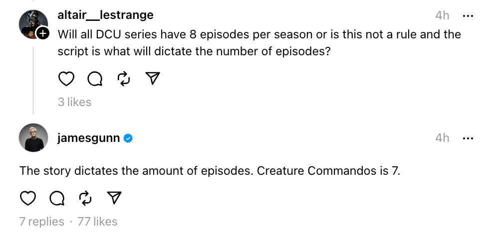 creature-commandos-episode-count-james-gunn-threads.png