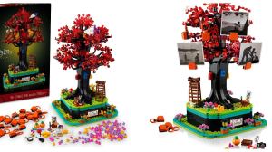 LEGO Ideas Family Tree Set Displays Photos and Mementos