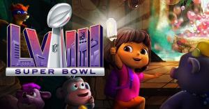 Dora the Explorer is Explaining NFL Rules During the Super Bowl Broadcast