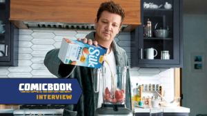 Jeremy Renner Talks Starring in First-Ever Silk Super Bowl Commercial