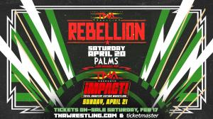 TNA Announces Date and Location for Rebellion Pay-Per-View