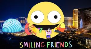 Adult Swim’s Smiling Friends Takes Over The Las Vegas Sphere