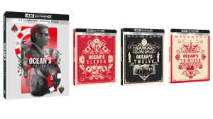 Ocean’s Trilogy Wins Big With 4K Box Set, Steelbooks