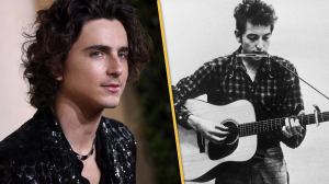 First Look at Timothée Chalamet as Bob Dylan in New Biopic