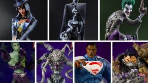 McFarlane Toys Batman Art Statues and Ghosts of Krypton Page Punchers Figures Are Available Now