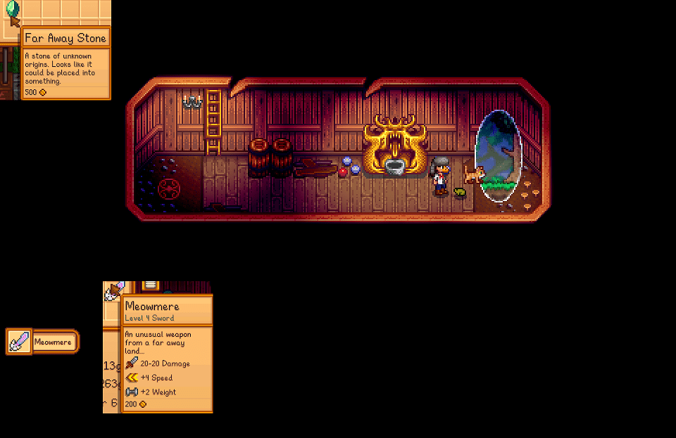 Stardew Valley Update 1.6 Features a Secret Weapon From Another 