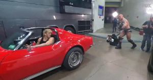 WWE’s Logan Paul Jumps in a Car to Evade RKO from Randy Orton on SmackDown