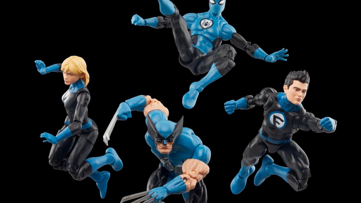 Marvel Legends Fantastic Four Wolverine and Spider-Man 2-Pack Pre