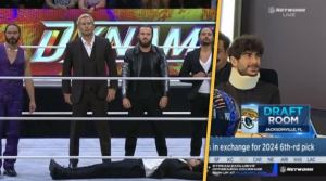Tony Khan Seen Wearing Neck Brace at the NFL Draft Following The Elite’s Attack on AEW Dynamite