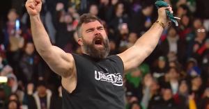 WrestleMania 40: Jason Kelce Makes Surprise Appearance