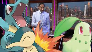 Stephen A Smith Picks His Johto Starter Pokemon