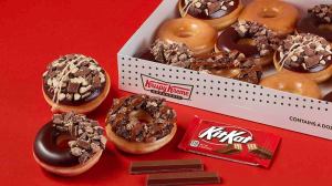 Krispy Kreme Teams Up With Kit Kat For New Doughnut Collection