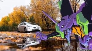 Neon Genesis Evangelion Drops Surprising Prius Collaboration