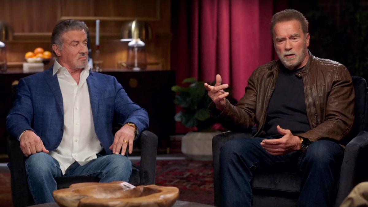 Arnold Schwarzenegger and Sylvester Stallone Sit Down for Arnold & Sly ...