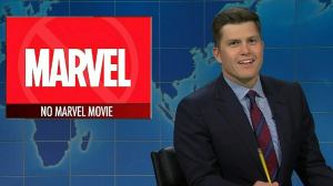 Saturday Night Live: Weekend Update’s Colin Jost Jokes About Marvel’s Lack of Movie Releases