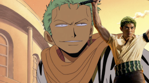 Netflix’s One Piece Art Pitches Zoro’s Alabasta Fit