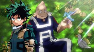 My Hero Academia: Team-Up Mission 45 Cover Pairs Deku With Koji Koda