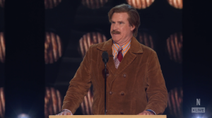 Will Ferrell Makes Surprise Appearance as Ron Burgundy for Netflix’s Roast of Tom Brady